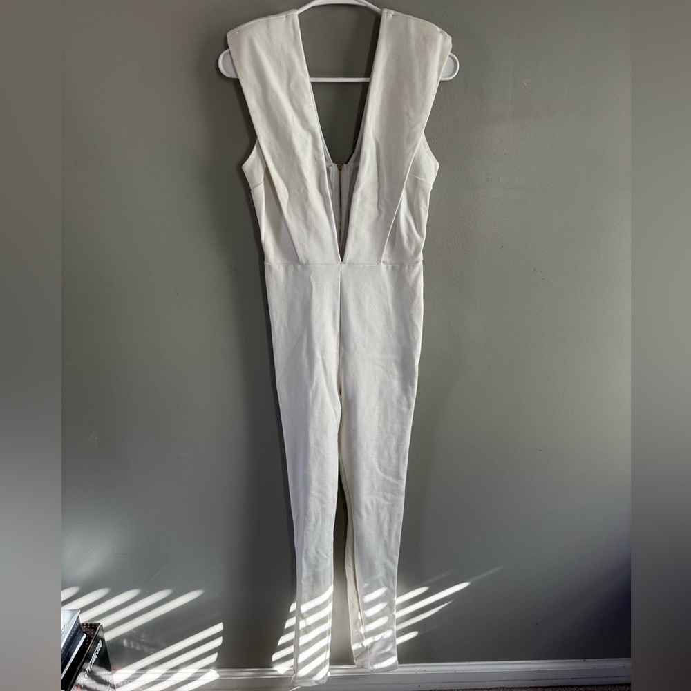 Elegant White Jumpsuit (BRAND NEW)